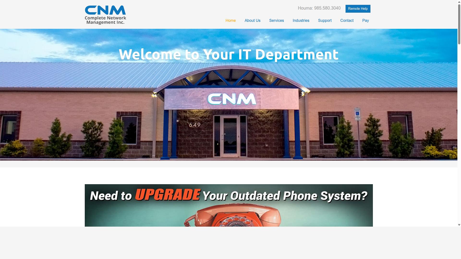 Complete Network website
